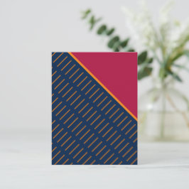 Snijtje roze briefkaart