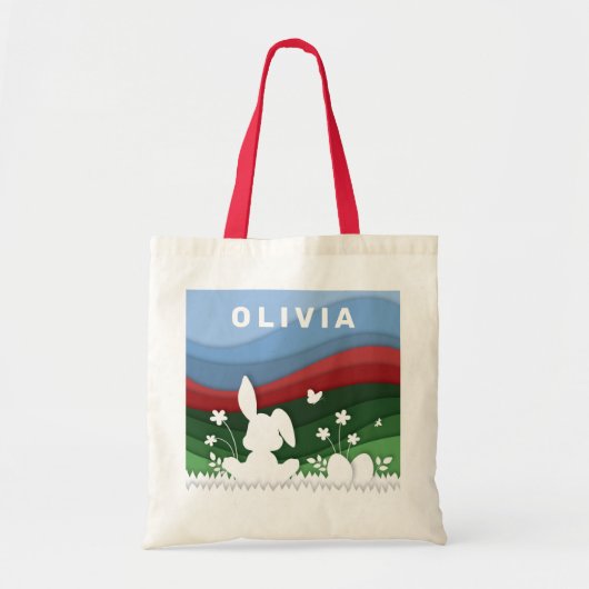 Snijveren cartoon tote bag (Voorkant)