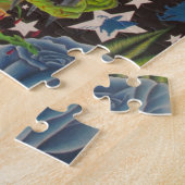 snijverzamelaar puzzel (Zijkant)