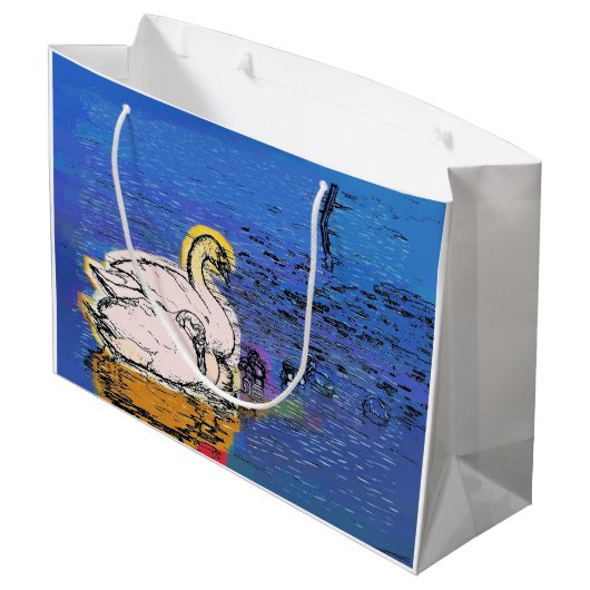 SNIJZANEN LARGE CADEAUTASJE (Achterkant Gekanteld)