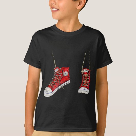  snik rond t-shirt (Voorkant)