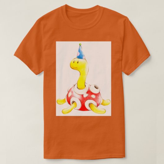 Snikkel in een Pet van een partij T-shirt (Design voorkant)