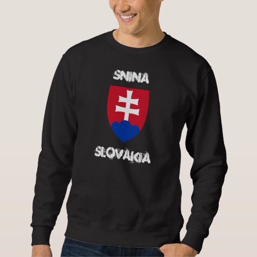 Snina, Slowakije met wapen Trui (Voorkant)