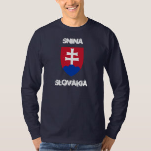 Snina, Slowakije met wapenschild T-shirt