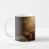 "Snip de geest van Kerstmis!" Koffiemok (Links)