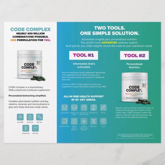 SNiP DIY Trifold Flyer (Achterkant)