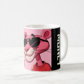 "Snip in stijl met de Pink Panther" Koffiemok (Voorkant rechts)