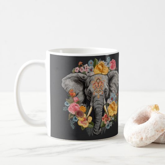 Snip in stijl met Elegante Olifant Mokken (Met donut)