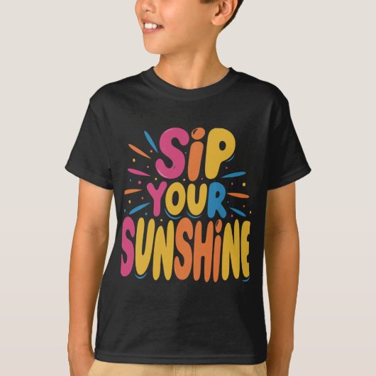 Snip je zon t-shirt (Voorkant)