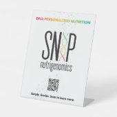 SNiP Reclamebord Met Voetstuk (Voorkant)