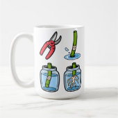 Snip, Root, Repeat Koffiemok (Links)