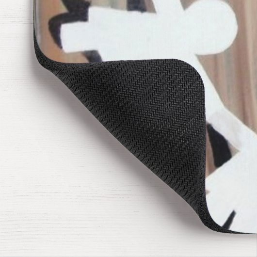 Snip-snip voor echte muismat (Hoek)