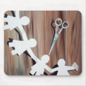 Snip-snip voor echte muismat (Voorkant)