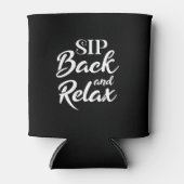 Snip terug en ontspan blikjeskoeler (Voorkant)