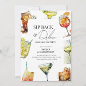 Snip terug, Relax & Geniet van het feest Volwassen Kaart (Voorkant)