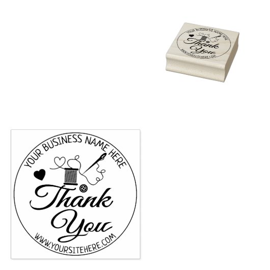 Snipbedrijf Hartelijk dank Rubberstempel (Gestempeld)