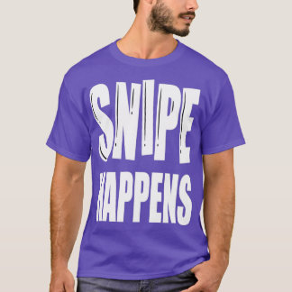Snipe geluk Funny Snipe Hunting T-shirt