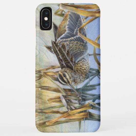 Snipe-vogel-winterochtend Case-Mate iPhone Case (Achterkant)