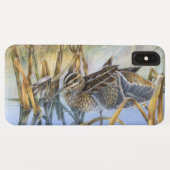 Snipe-vogel-winterochtend Case-Mate iPhone Case (Achterkant (horizontaal))