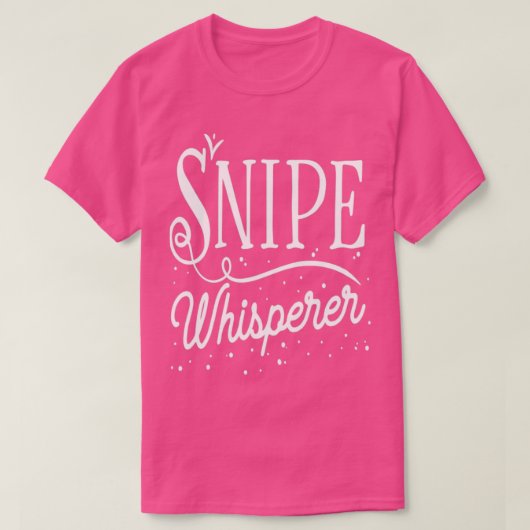Snipe Whisperer Funny Snipe Hunting T-shirt (Design voorkant)