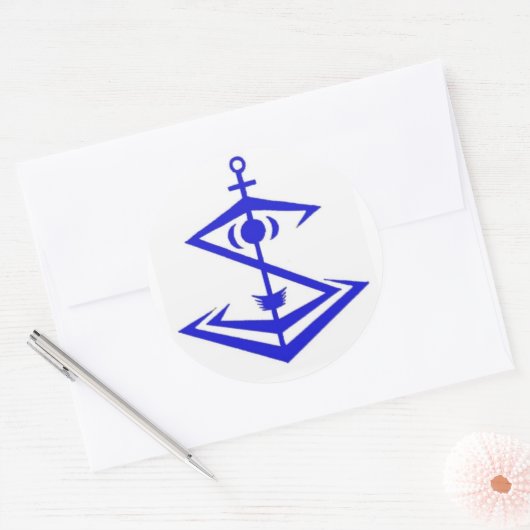 Snipentology embleem sticker (Envelop)