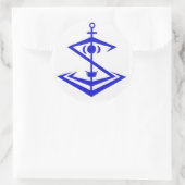 Snipentology embleem sticker (Tas)