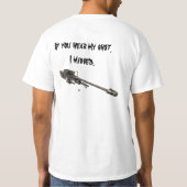 Sniper (als je hoort) t-shirt (Achterkant)