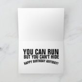 SNIPER AR-15 FUNNY BIRTHDAY CARDS KAART (Binnen)
