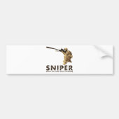 Sniper - Bereik uit Bumpersticker (Voorkant)