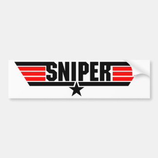 Sniper Bumpersticker