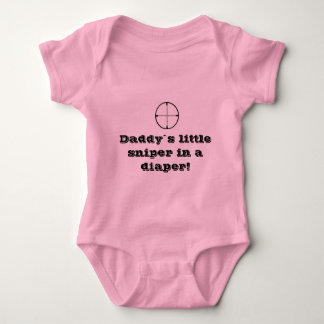 "Sniper in a diaper" baby groeit Romper