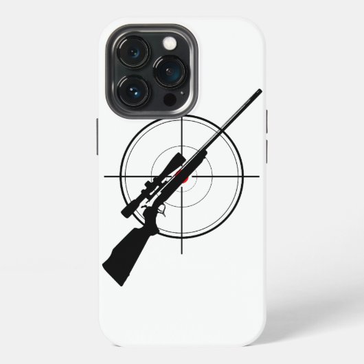 Sniper iPhone Hoesje (Achterkant)