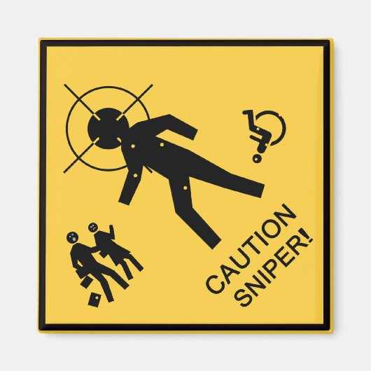 Sniper Magneet (Voorkant)