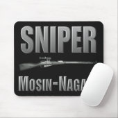 Sniper Mosin-Nagant Mousepad Muismat (Met muis)