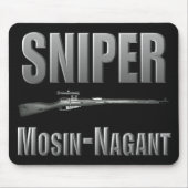 Sniper Mosin-Nagant Mousepad Muismat (Voorkant)