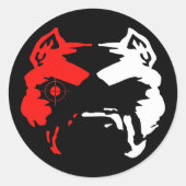Sniper pitbull sticker (Voorkant)