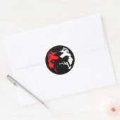 Sniper pitbull sticker (Envelop)