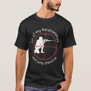 Sniper Relatie op lange afstand T-shirt