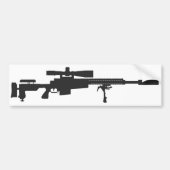 Sniper Rifle Bumpersticker (Voorkant)