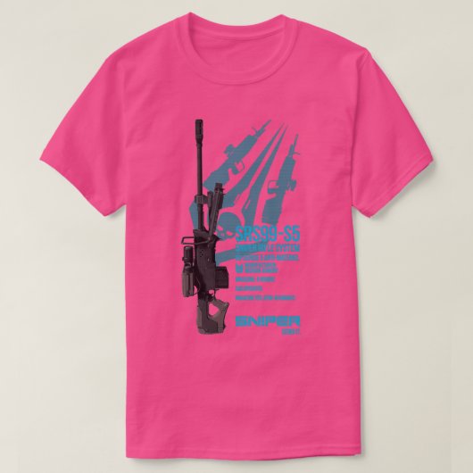 Sniper Rifle T-shirt (Design voorkant)