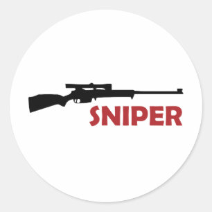 **SNIPER** RONDE STICKER