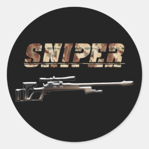 Sniper Ronde Sticker