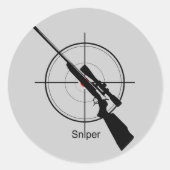 Sniper - sticker (Voorkant)