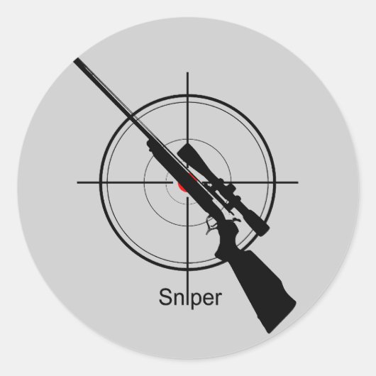 Sniper - sticker (Voorkant)