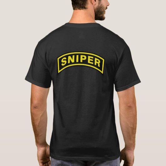 Sniper T-shirt (Achterkant)