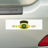 Sniper Tab 19D Cav Scout 2e Cav Reg. Bumpersticker (Op auto)