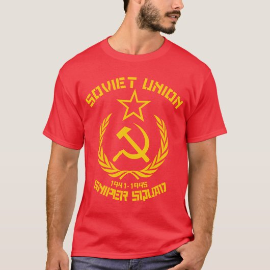 Sniperplein Sovjet-Unie T-shirt (Voorkant)