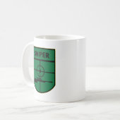 Sniperpleister Koffiemok (Voorkant links)