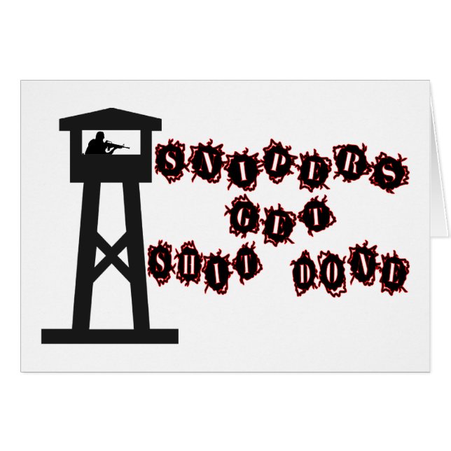 Snipers doen het (Voorkant Horizontaal)