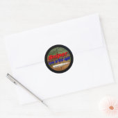 Snipers sluipschutter militaire mariniers marine l ronde sticker (Envelop)